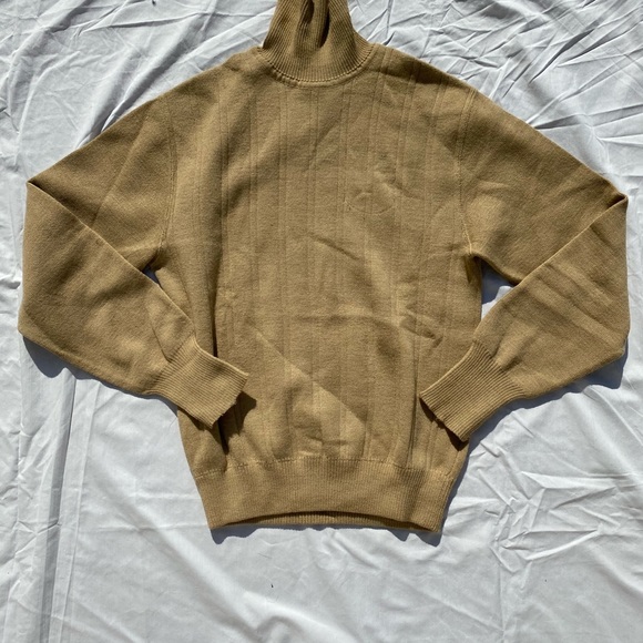 Military Grade, Tan Wool Sweater, New In Bag - Size L - Picture 2 of 5